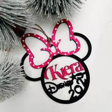 Load image into Gallery viewer, Personalised Disney Inspired Minnie Bauble