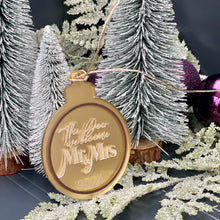 Load image into Gallery viewer, 2024 Memory Bauble - Mr & Mrs