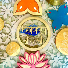 Load image into Gallery viewer, Happy Diwali - Rangoli Stencil