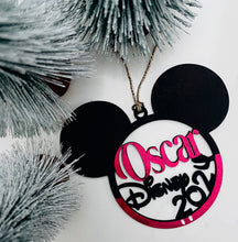 Load image into Gallery viewer, Personalised Disney Inspired Mickey Bauble