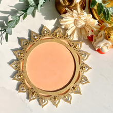 Load image into Gallery viewer, Decorated Wooden Tray - Pastel Peach