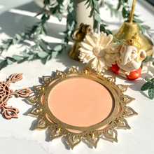 Load image into Gallery viewer, Decorated Wooden Tray - Pastel Peach