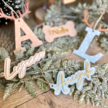 Load image into Gallery viewer, Personalised Snowflake Bauble