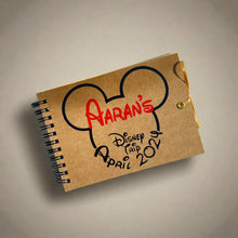 Load image into Gallery viewer, 2025 Personalised Mickey or Minnie Disney Inspired Autograph Book