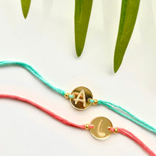 Load image into Gallery viewer, Gold Personalised Rakhi