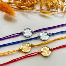 Load image into Gallery viewer, Silver Ganesh Rakhi