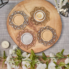 Load image into Gallery viewer, Geometric Tea Light Holders - 2 Pack