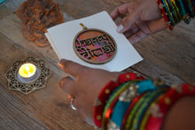 Load image into Gallery viewer, Happy Diwali Keepsake Bauble Card