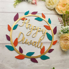 Load image into Gallery viewer, Happy Diwali Wreath