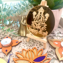 Load image into Gallery viewer, Lakshmi Happy Diwali Mirrored Sign
