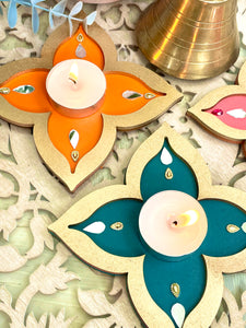 Diwali Tealight Holder Set