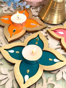 Diwali Tealight Holder Set