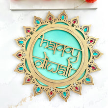 Load image into Gallery viewer, Happy Diwali Rangoli Pattern - Peach
