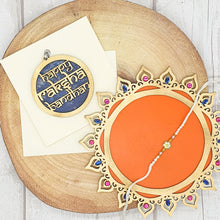 Load image into Gallery viewer, Decorated Wooden Tray - Orange

