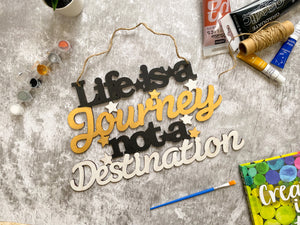 Life is a Journey Craft Kit