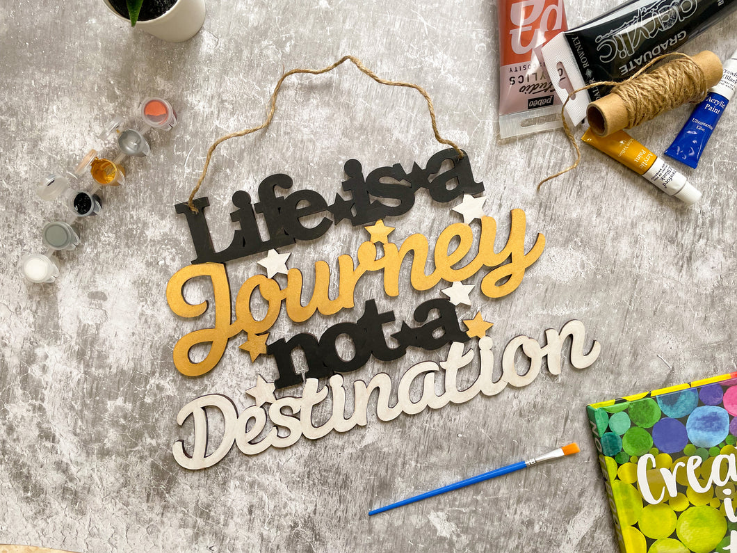 Life is a Journey Craft Kit