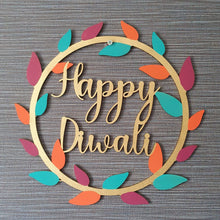 Load image into Gallery viewer, Happy Diwali Wreath
